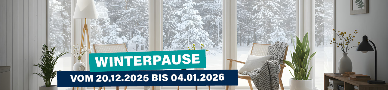 Winterpause vom 20.12.2025 bis 04.01.2026